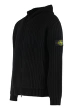 Carica l'immagine nel visualizzatore di Gallery, Maglione con cappuccio e zip in lana e cashmere
