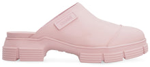Load image into Gallery viewer, Logo detail rubber mules
