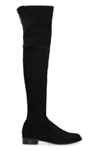 Carica l'immagine nel visualizzatore di Gallery, Stivali over-the-knee Lowland in suede stretch
