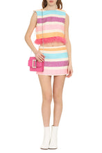 Load image into Gallery viewer, Striped cotton crop top
