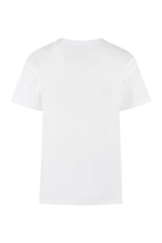 Carica l'immagine nel visualizzatore di Gallery, T-shirt in cotone con ricamo
