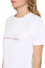 Carica l'immagine nel visualizzatore di Gallery, T-shirt in cotone con ricamo

