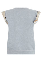 Carica l'immagine nel visualizzatore di Gallery, T-shirt in cotone con maniche a contrasto
