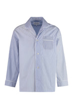 Carica l'immagine nel visualizzatore di Gallery, Camicia pigiama in cotone a righe
