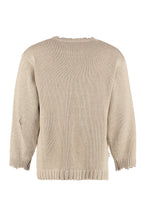 Carica l'immagine nel visualizzatore di Gallery, Pullover con dettagli effetto destroyed
