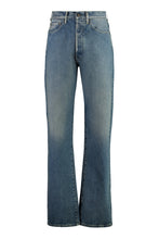 Carica l'immagine nel visualizzatore di Gallery, Jeans straight leg a 5 tasche
