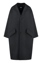 Carica l'immagine nel visualizzatore di Gallery, Cappotto in misto lana oversize
