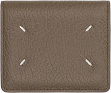 Load image into Gallery viewer, Four Stitches grainy leather wallet
