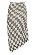 Carica l'immagine nel visualizzatore di Gallery, Gonna in maglia jacquard
