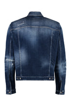Carica l'immagine nel visualizzatore di Gallery, Giacca Dan in denim effetto destroyed

