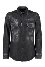 Carica l'immagine nel visualizzatore di Gallery, Camicia in denim stile Western

