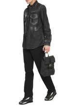 Carica l'immagine nel visualizzatore di Gallery, Camicia in denim stile Western
