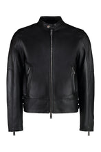 Carica l'immagine nel visualizzatore di Gallery, Giacca Biker in pelle lucida
