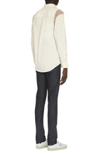 Load image into Gallery viewer, Varsity stretch cotton shirt
