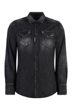 Carica l'immagine nel visualizzatore di Gallery, Camicia Classic Western in denim
