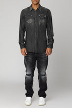 Carica l'immagine nel visualizzatore di Gallery, Camicia Classic Western in denim
