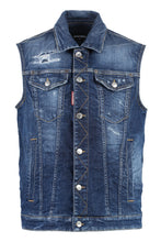 Load image into Gallery viewer, Dan denim vest
