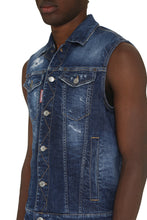 Load image into Gallery viewer, Dan denim vest
