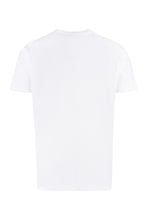 Carica l'immagine nel visualizzatore di Gallery, T-shirt in cotone stretch con stampa
