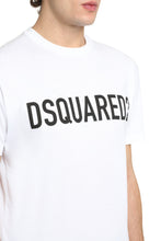 Carica l'immagine nel visualizzatore di Gallery, T-shirt in cotone stretch con stampa
