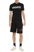 Carica l'immagine nel visualizzatore di Gallery, T-shirt in cotone stretch con stampa
