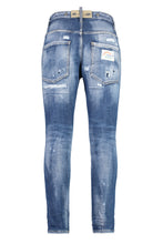 Carica l'immagine nel visualizzatore di Gallery, Jeans slim fit effetto destroyed
