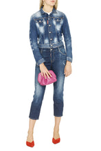Carica l'immagine nel visualizzatore di Gallery, Giacca in denim con logo
