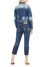 Carica l'immagine nel visualizzatore di Gallery, Giacca in denim con logo
