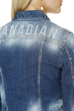 Carica l'immagine nel visualizzatore di Gallery, Giacca in denim con logo
