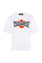 Carica l'immagine nel visualizzatore di Gallery, T-shirt a maniche corte in cotone con stampa
