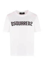 Carica l'immagine nel visualizzatore di Gallery, T-shirt in cotone con logo
