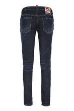 Carica l'immagine nel visualizzatore di Gallery, Jeans Jennifer straight leg effetto destroyed
