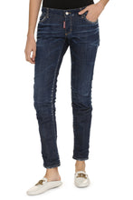 Carica l'immagine nel visualizzatore di Gallery, Jeans Jennifer straight leg effetto destroyed
