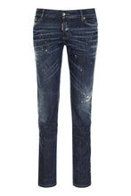Carica l'immagine nel visualizzatore di Gallery, Jeans Jennifer straight leg effetto destroyed
