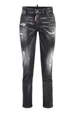 Carica l'immagine nel visualizzatore di Gallery, Cropped jeans Twiggy in cotone stretch
