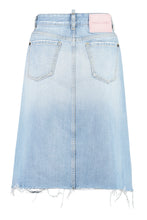 Carica l'immagine nel visualizzatore di Gallery, Gonna Raw in denim
