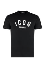 Load image into Gallery viewer, Cotton crew-neck T-shirt
