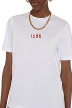 Carica l'immagine nel visualizzatore di Gallery, T-shirt in cotone con stampa Icon
