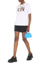 Carica l'immagine nel visualizzatore di Gallery, T-shirt in cotone con stampa Icon Splatter
