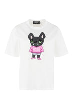 Carica l'immagine nel visualizzatore di Gallery, T-shirt in cotone con stampa Icon Hilde
