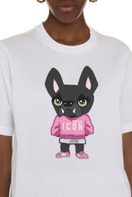 Carica l'immagine nel visualizzatore di Gallery, T-shirt in cotone con stampa Icon Hilde
