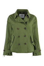 Carica l'immagine nel visualizzatore di Gallery, Trench coat corto in cotone
