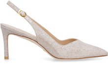 Carica l'immagine nel visualizzatore di Gallery, Slingback Edith in tessuto lurex

