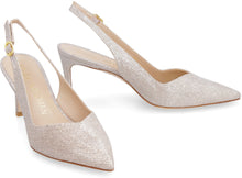 Carica l'immagine nel visualizzatore di Gallery, Slingback Edith in tessuto lurex
