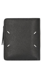 Load image into Gallery viewer, Four Stitches grainy leather wallet
