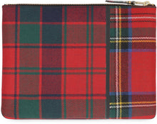 Carica l'immagine nel visualizzatore di Gallery, Busta piatta in motivo tartan
