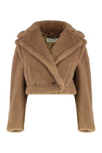 Carica l'immagine nel visualizzatore di Gallery, Gilet crop 2-in-1 in tessuto Teddy
