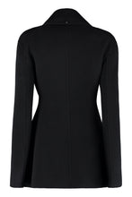 Carica l'immagine nel visualizzatore di Gallery, Sportmax - Cappotto doppiopetto Sarong in lana
