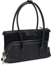 Load image into Gallery viewer, Shoulder bag in leather with logo
