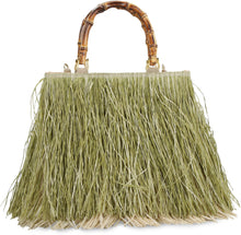 Carica l'immagine nel visualizzatore di Gallery, Tote bag Scicli in rafia
